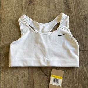Nike White Athletic Top